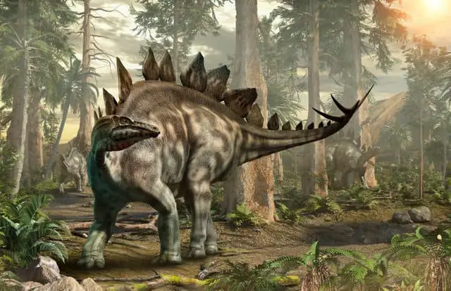 how-did-dinosaurs-protect-themselves-stegosaurus-in-full-armour-Adventuredinosaurs