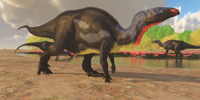 Camptosaurus-dinosaur-plant-eater-AdventureDinosaurs