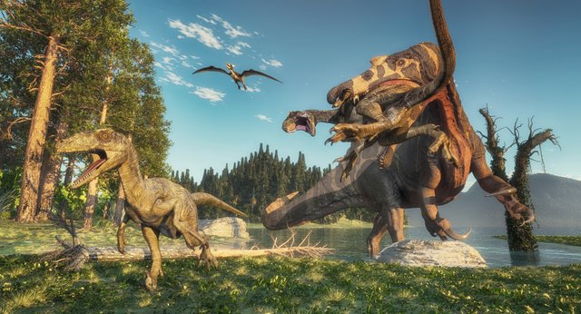 raptor-dinosaurs-were-hunted-by-larger-predators-adventuredinosaurs