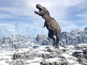 dinosaurs that lived in the snow