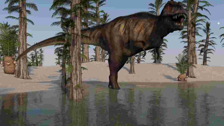 Can-a-t_rex-swim-AdventureDinosaurs