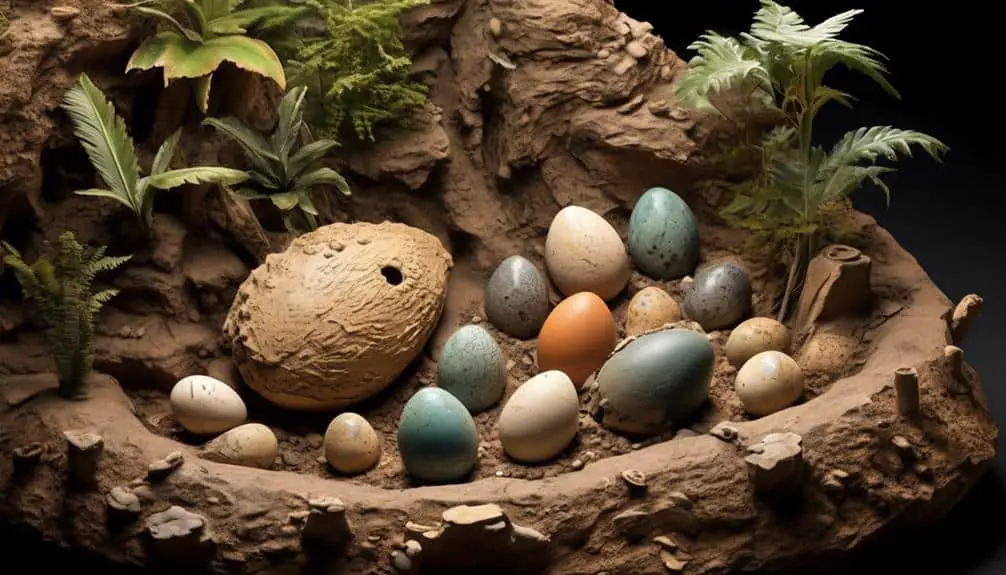 a variety of colors of eggs nest, Dinosaur Eggs Nest - Did Dinosaurs Make Nests?