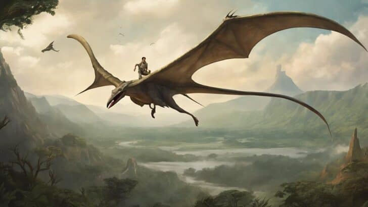 pterosaur carrying human, Could a Pterosaur Carry a Human?